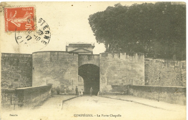 Compigne, Porte Chapelle 1917 Compie11
