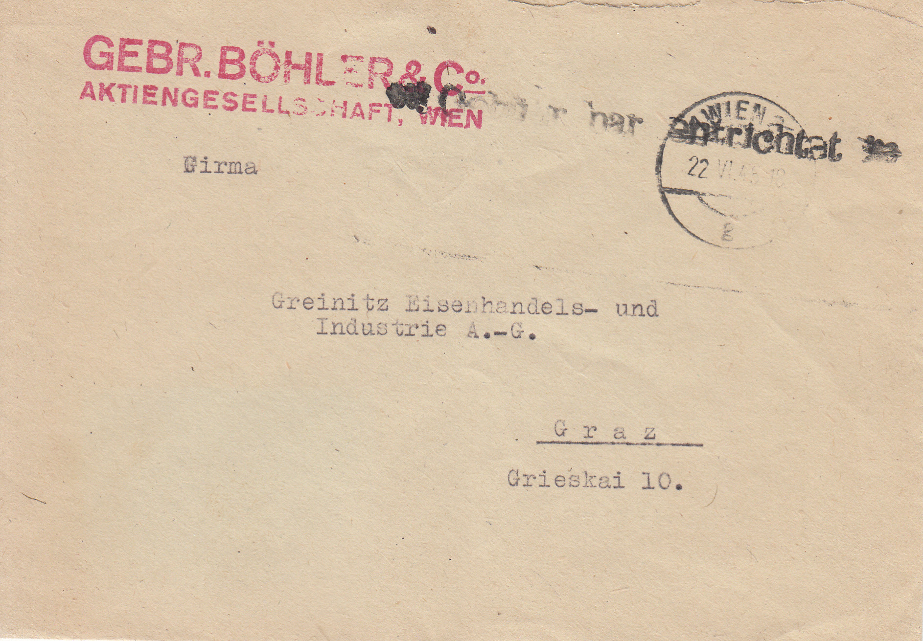 stempel - "Österreich im Juni 1945" - Seite 2 Img190