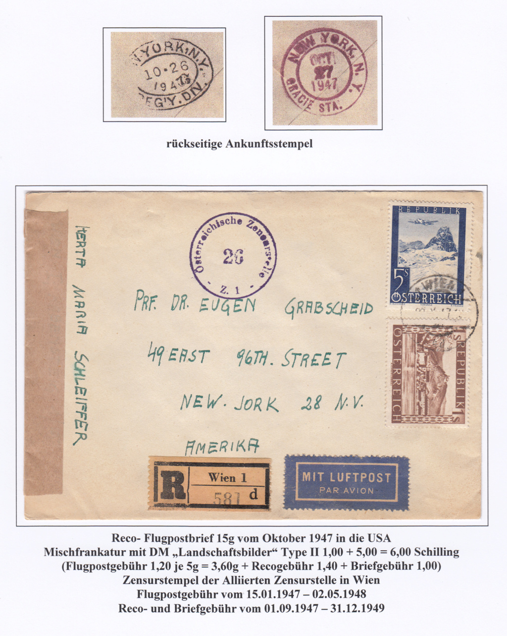 Flugpostausgabe 1947 Img327