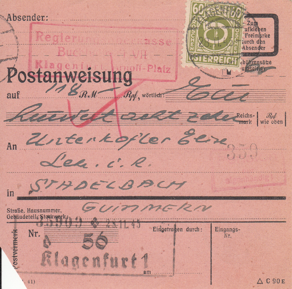 Posthornzeichnung - ANK 697-713 - Belege - Seite 4 Img396