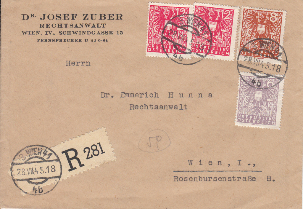 Wappenzeichnung - ANK 714-736 - Belege - Seite 4 Img40