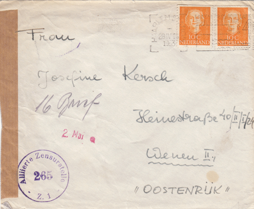 österreich - Zensurnebenstempel Österreich nach 1945 Img439