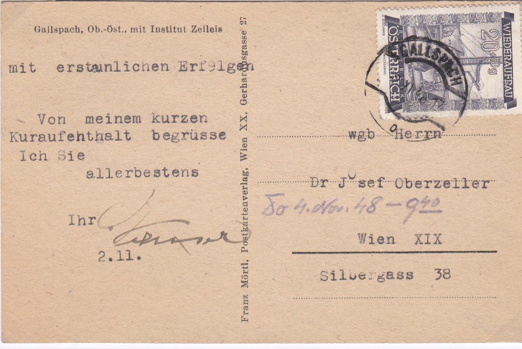 Osterreich - Sammlung Bedarfsbriefe Österreich ab 1945 - Seite 11 Img77