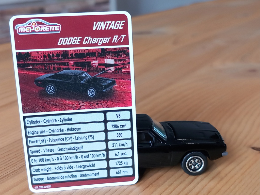 N°238E DODGE CHARGER R/T 20230884