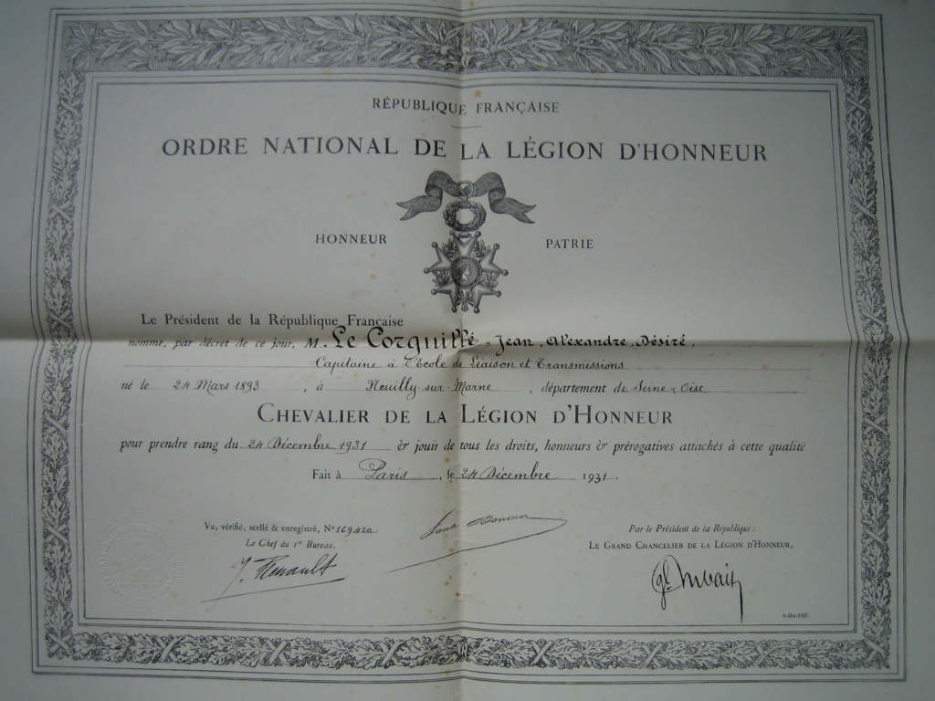 Diplômes d'un futur Général & divers Img_6557