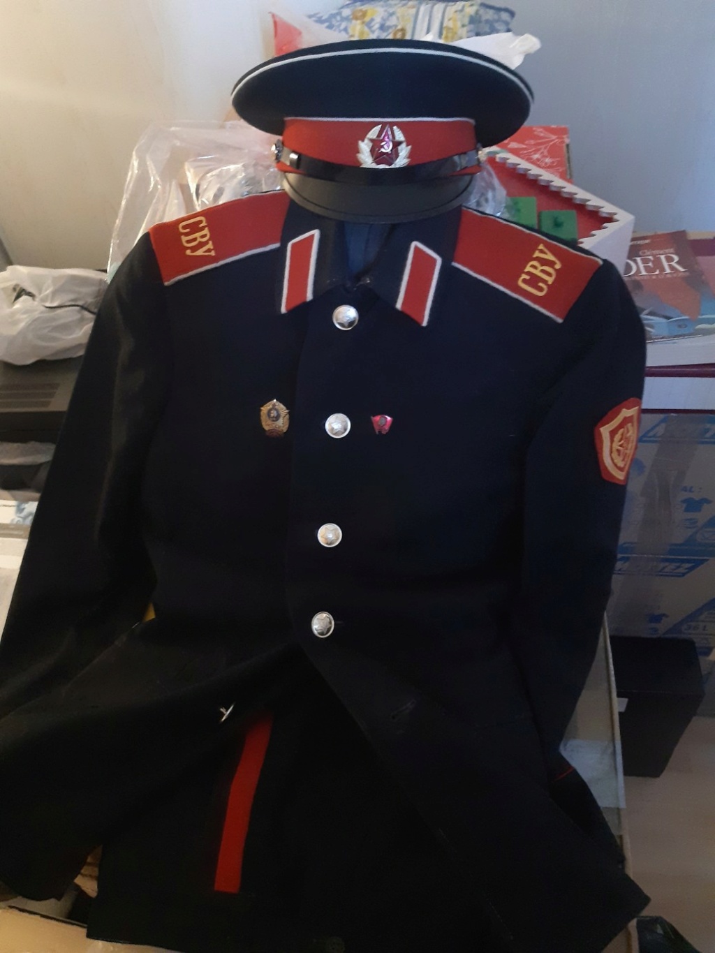 Uniforme de cadet de l'Armée rouge  ou Souvorovets 20240111