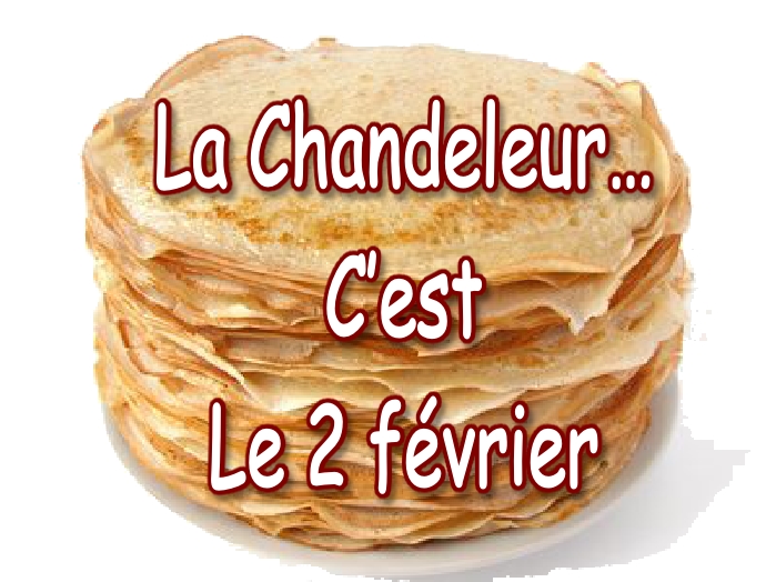 Открытки Chandeleur свечи блины