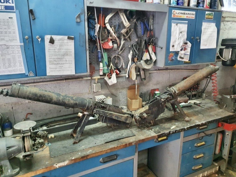 Restauration de MG 08 15 en CORSE 115