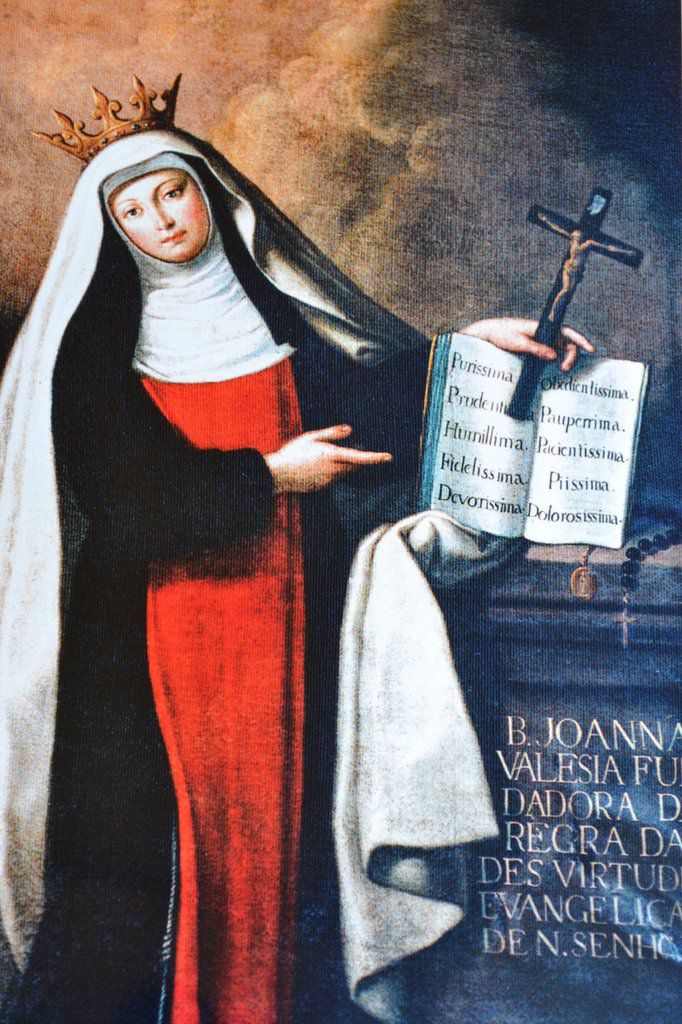 Sainte Jeanne de Valois dites de France (1464-1505) Ob_a2e10