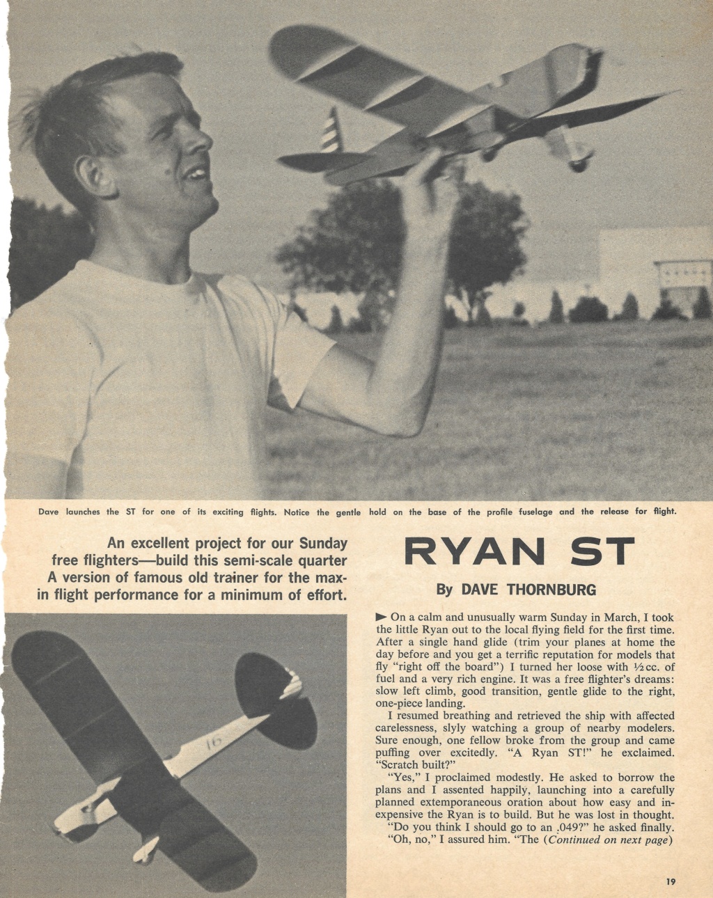 Ryan - Cox Ryan ST-3 & Dave Thornburg's Ryan ST...FM 11/68 1_33