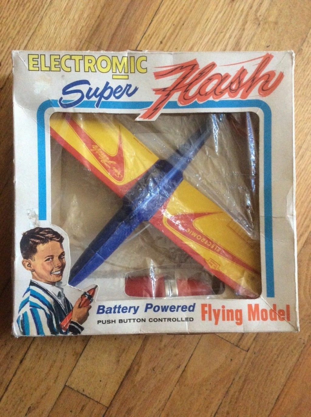My first "control Line" model airplane was a Stanzel "Electromic Flash". 5_75
