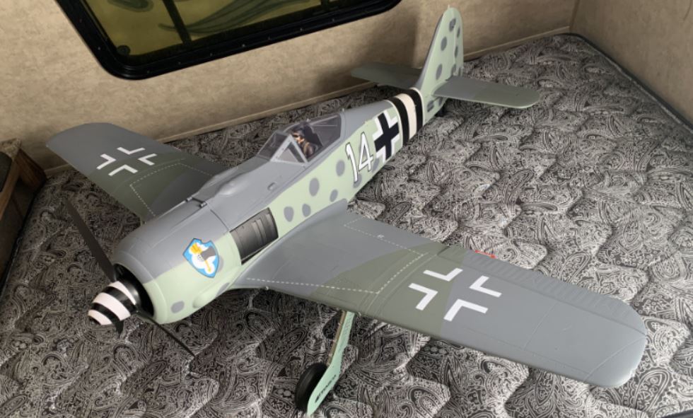A Butcher Bird and BF-109's mix it up with a Mustang, Spitfire, and others in 2019. Horizo10