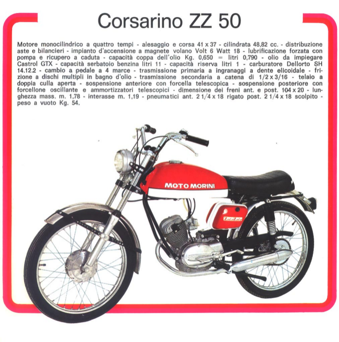 Moto Morini  ZZ Corsarino Zz50_c10