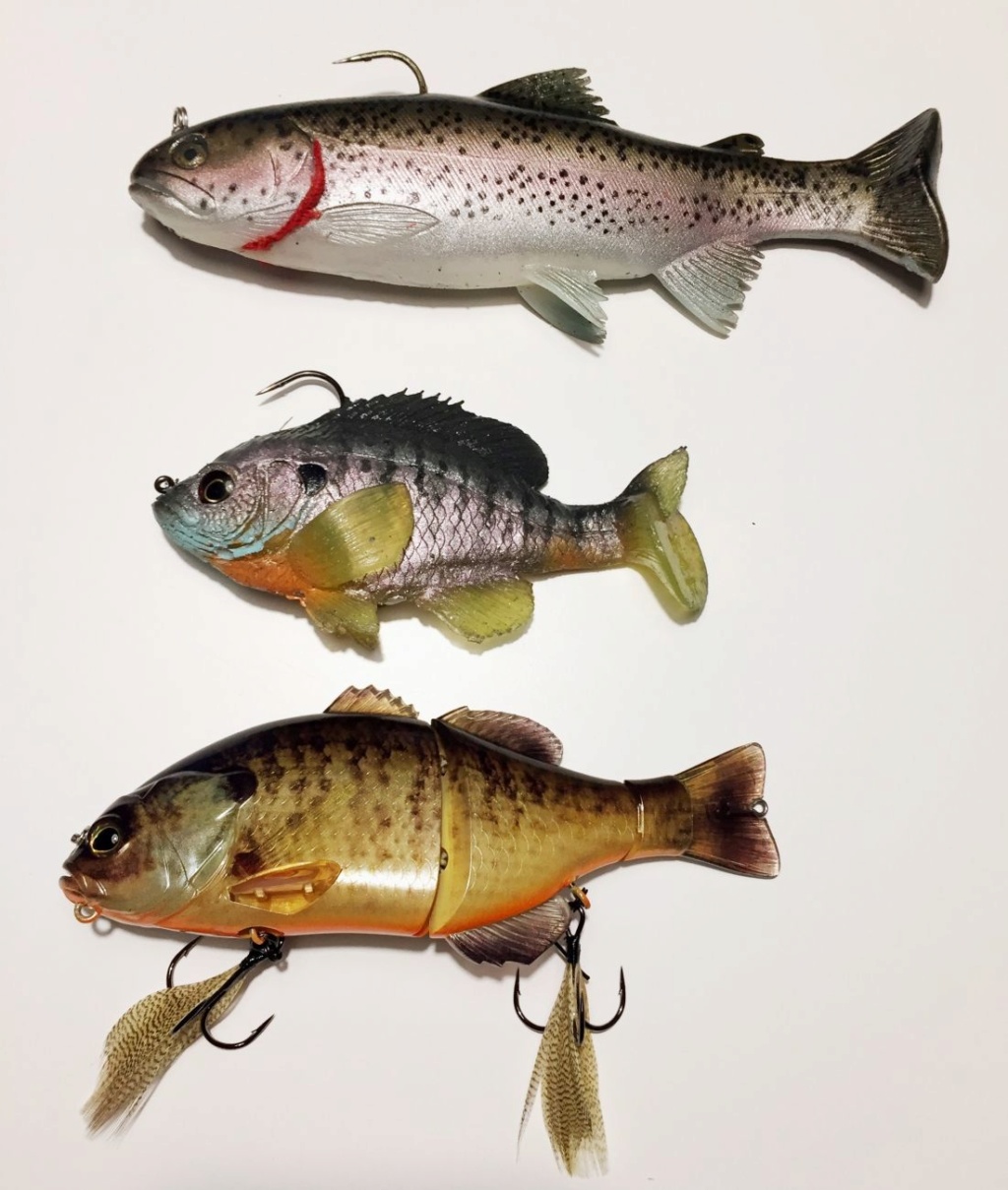 [Vendo]Lotto swimbait da bass e luccio. 111