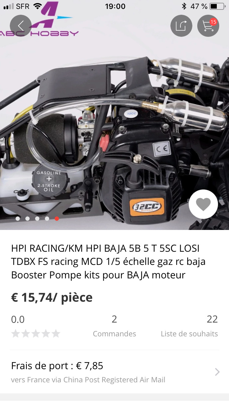 Bajer 5 b 4 WD HSP 30 cc - Page 6 15298510