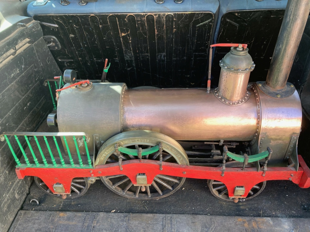 Locomotive S.RENKIN construite par Lenoir ingénieur à Liège 110