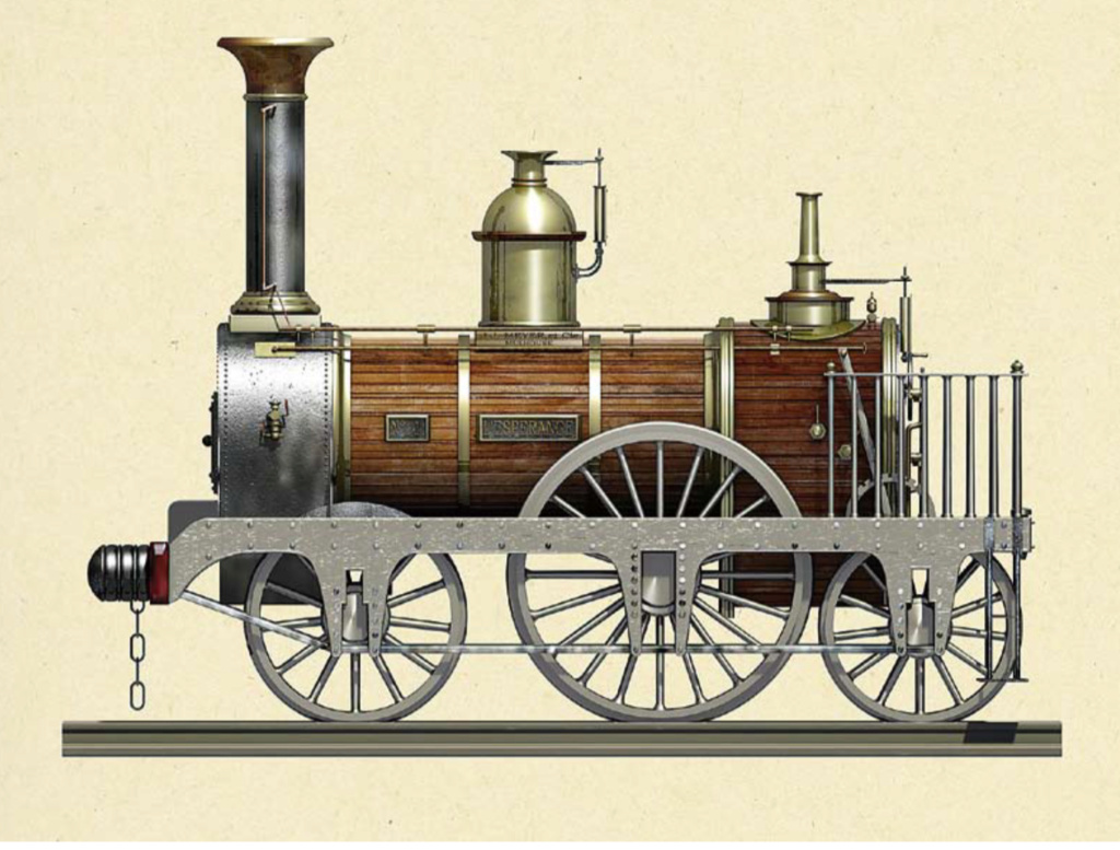 Locomotive S.RENKIN construite par Lenoir ingénieur à Liège Espzor11