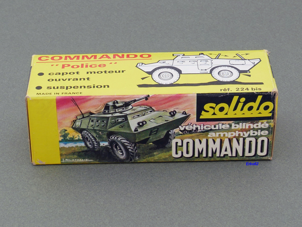 Solido Réf. 224 B Commando XM 706 Police