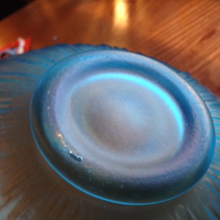 Ten inch Jobling Blue Frosted Bowl perhaps? Img_2113
