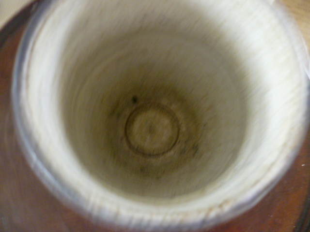 Incised DK initials on a little pot vase P1360610