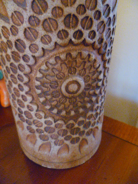 Tall Slab Ware Pottery Lamp Base - Hudson - Quantock? Not Identified As Yet P1770612