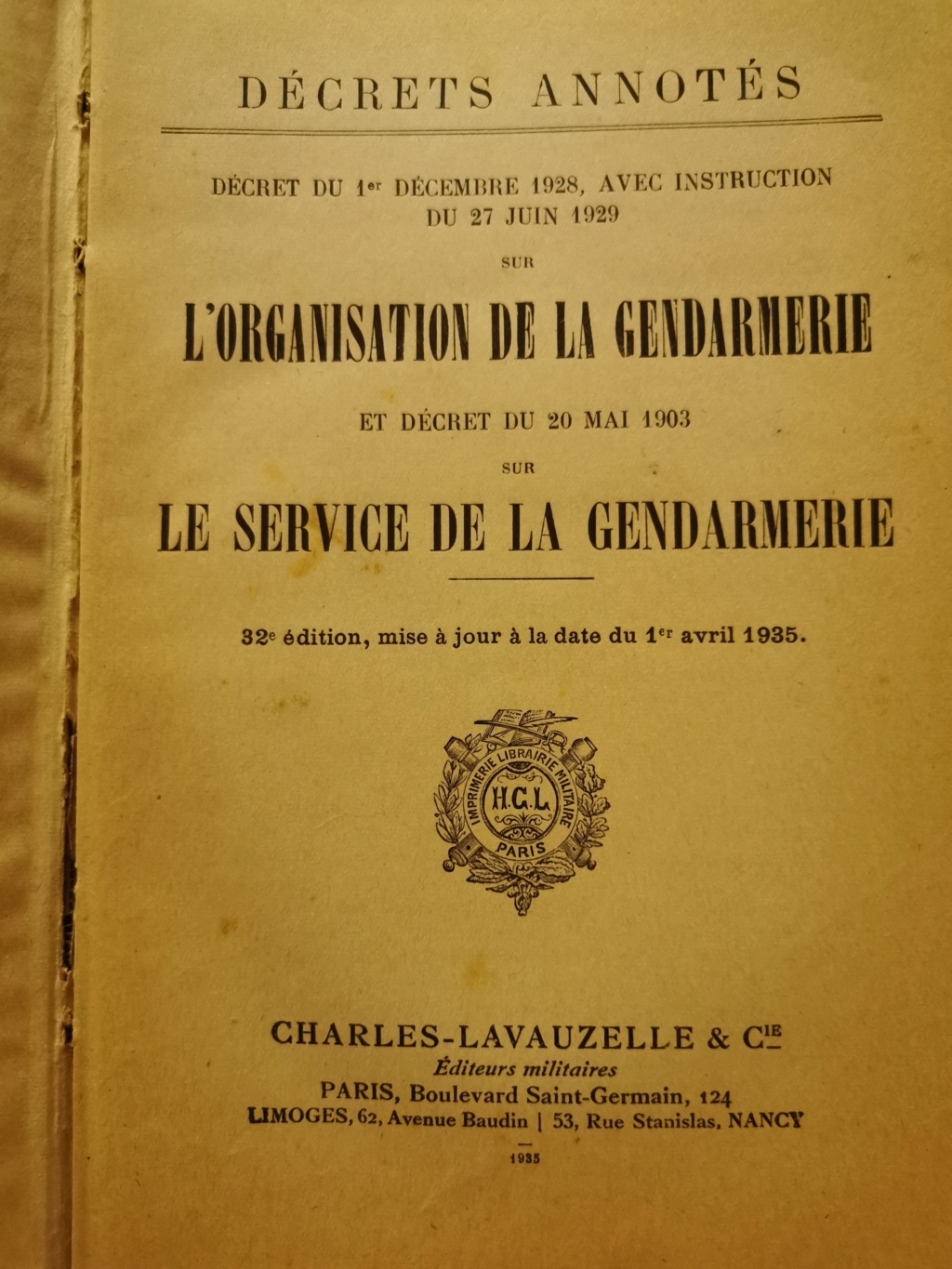 Manuel - organisation de la Gendarmerie  Img_2523