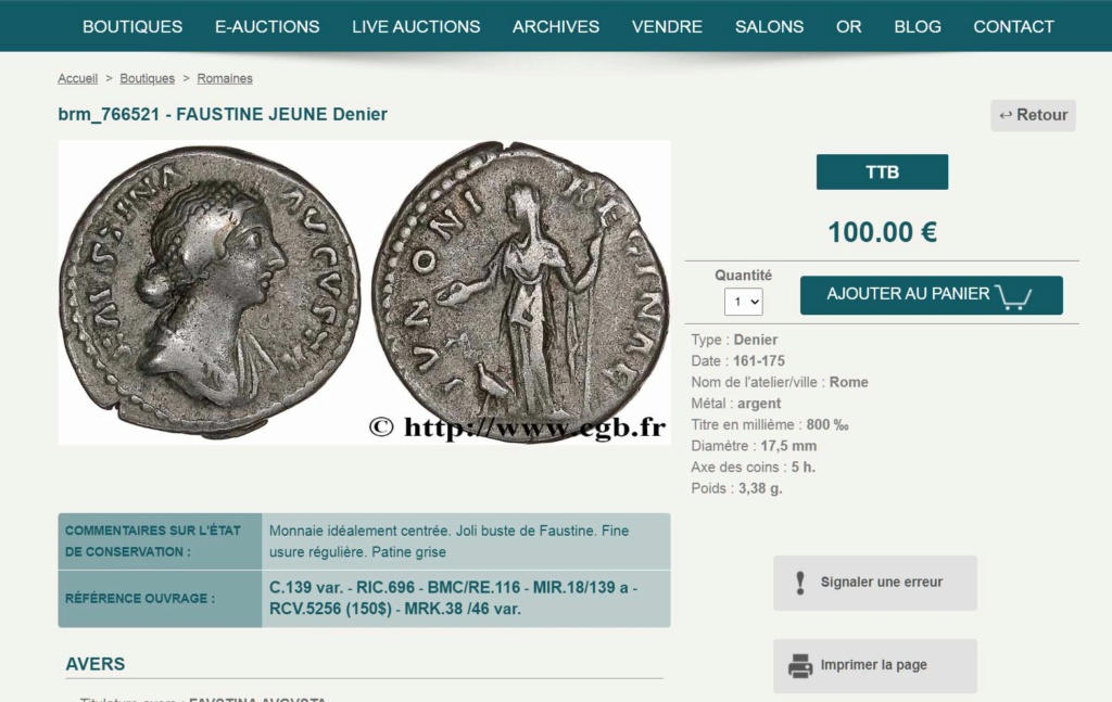 Afinar fecha de acuñación denario Faustina II / Iunoni Reginae 1captu10