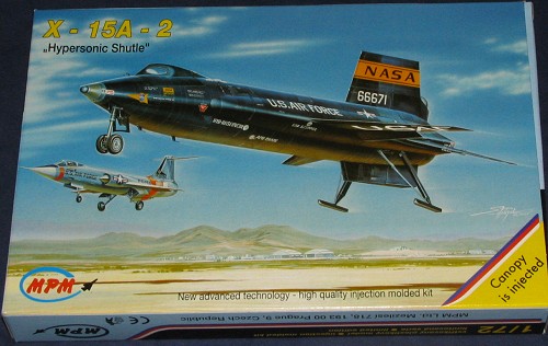 [MPM] 1/72 - North American X-15A-2   (nax15) X-1510