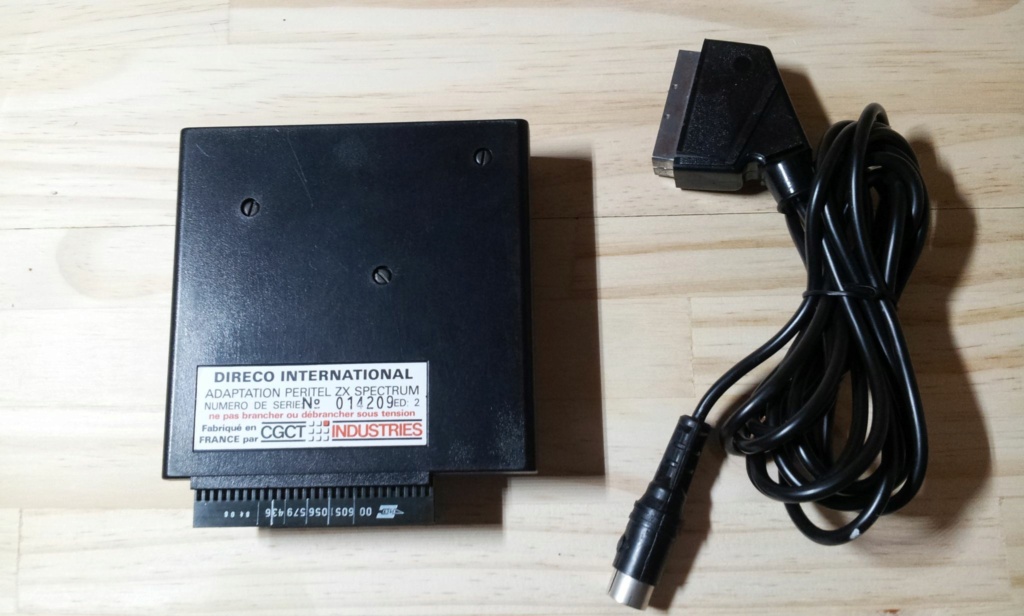[VDS] ZX Spectrum 48K en boîte + adaptateur péritel 20010935