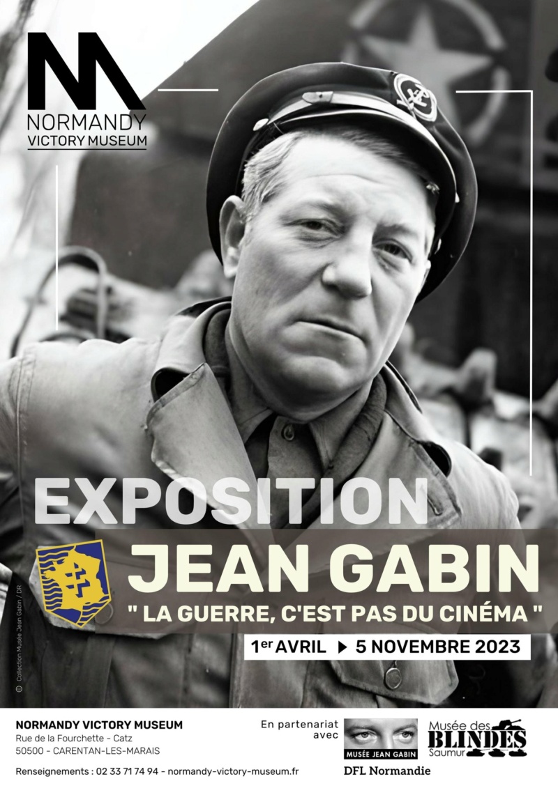 expo Jean Gabin "la guerre c'est pas du cinéma" 33107410