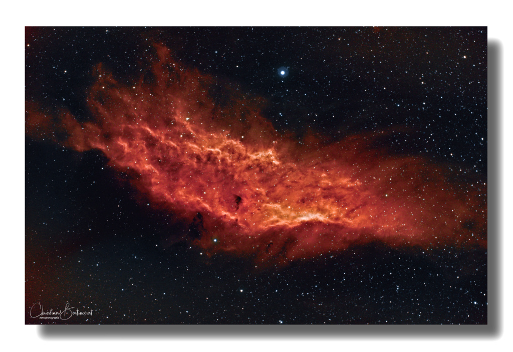 NGC 1499 - La nébuleuse Californie  Ngc14910