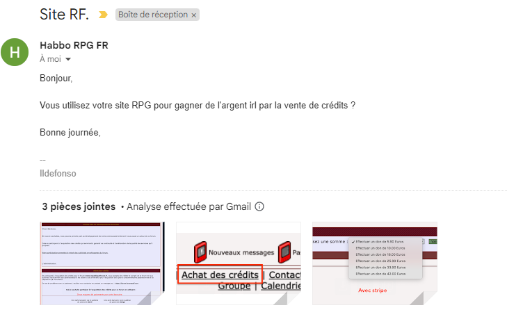 Crédit de forumactif, certification 110