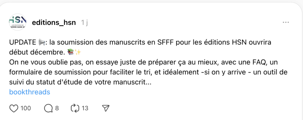 Réouverture des soumissions chez les éditions HSN début décembre Captur10