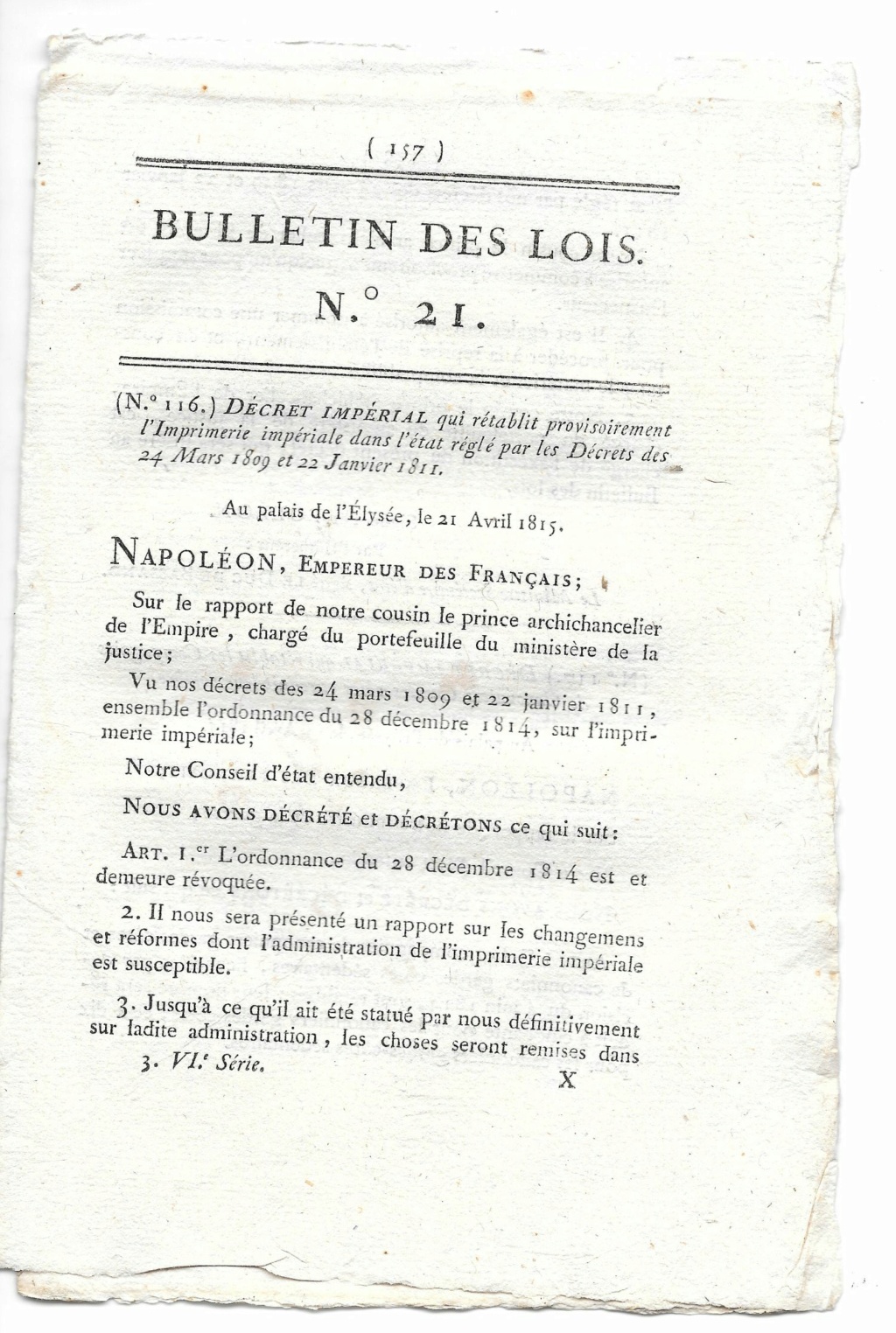  Les Compagnies de Canonniers Gardes-côtes 21 Avril 1815 131_2110