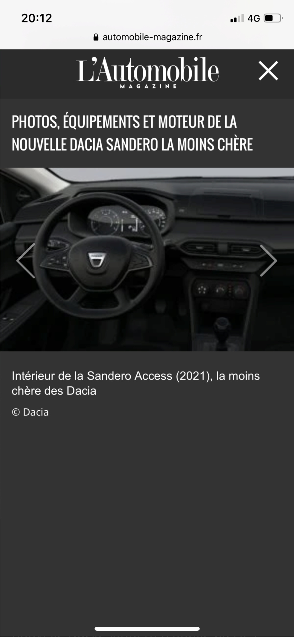 Dacia - 2020 - [Dacia] Sandero / Logan III - Page 35 43993610