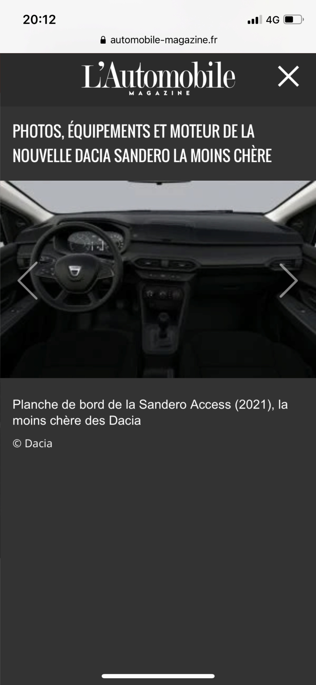 Dacia - 2020 - [Dacia] Sandero / Logan III - Page 35 C6583a10