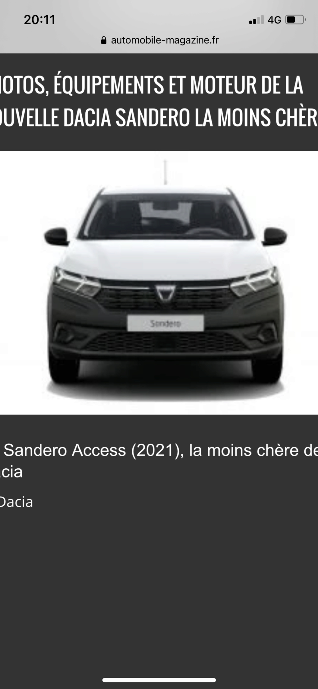 Dacia - 2020 - [Dacia] Sandero / Logan III - Page 35 D2674c10