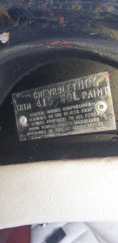 décodage plaque trim corvette 1974 20200112