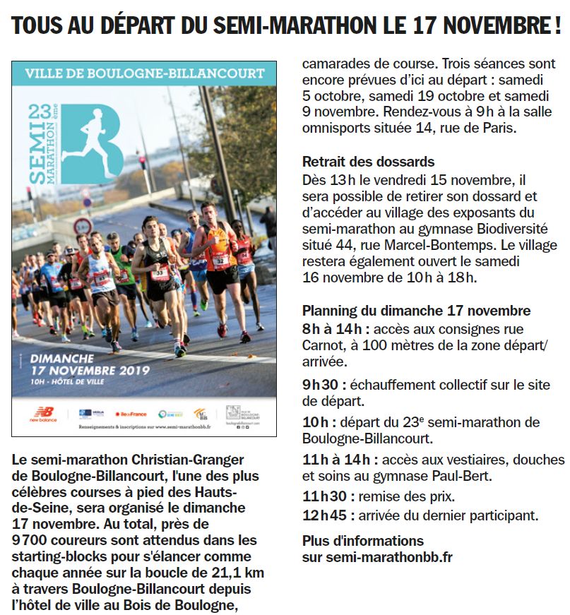 Semi-marathon de Boulogne-Billancourt Clip1698