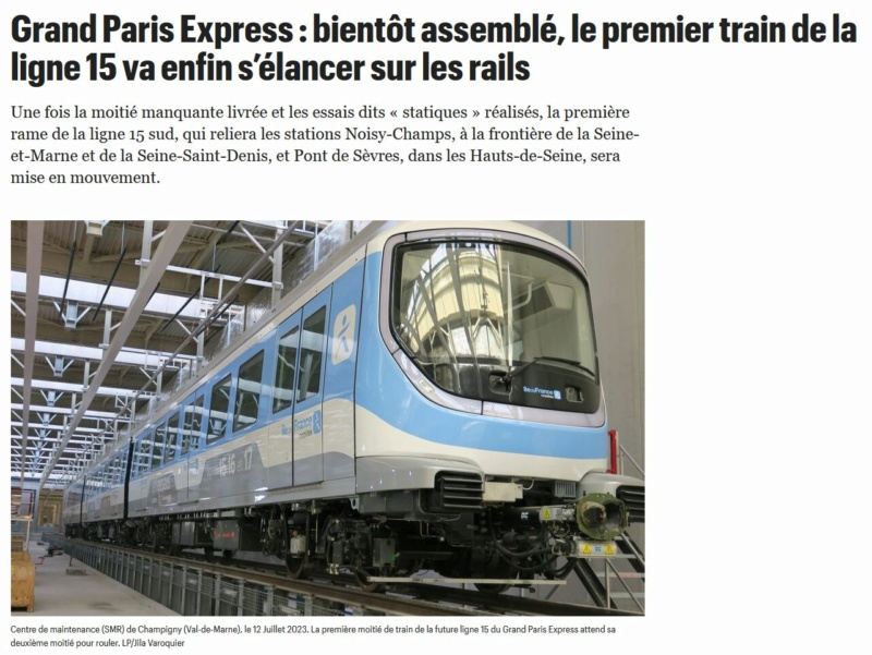 Transports en commun - Grand Paris Express Clip4832