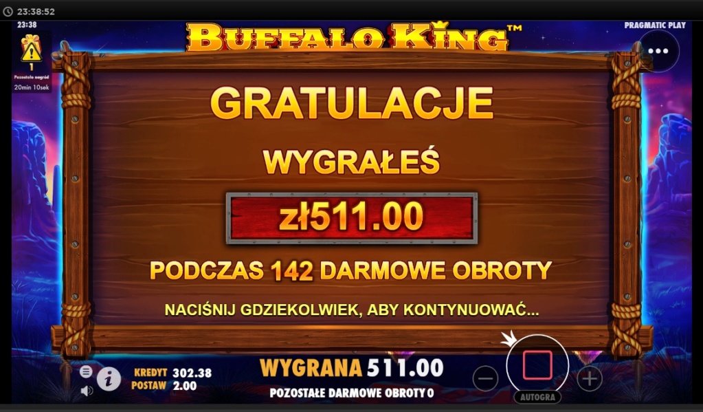 Screenshoty naszych wygranych (minimum 200zł - 50 euro) - kasyno - Page 2 Bufall22