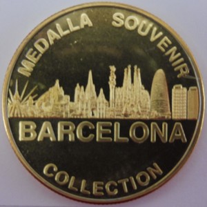Medalla Souvenir Barcelona Collection P1210923