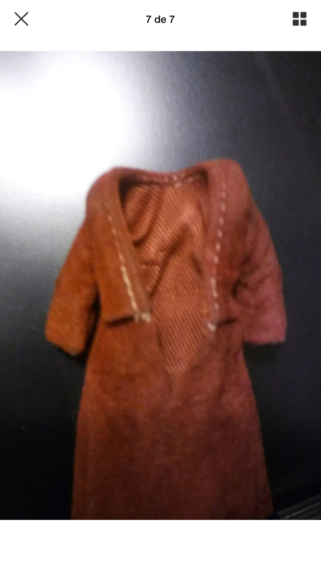 Lili Ledy Bib Fortuna Burgundy Coat complete Figure B550ce10