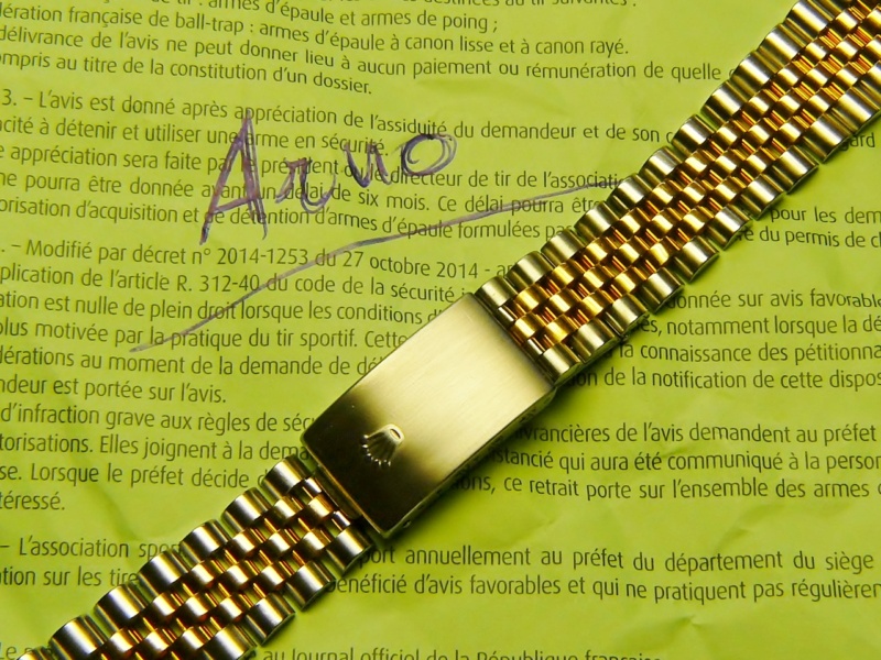Coin des Affaires - Bracelet Rolex Jubilé or et acier + un autre incomplet.