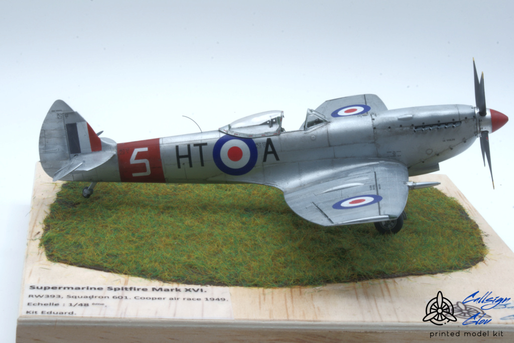 Supermarine Spitfire mark XVI au 1/48ème, kit Eduard Dsc04116
