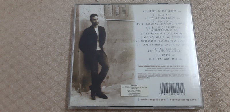 Various English cd male singer part 2 (used) clear stock RM18/pc 20210302