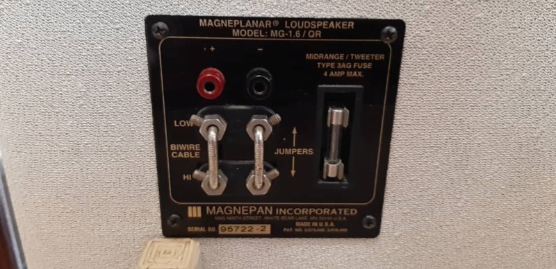 Magneplanar MG1.6 QR (used) SOLD Whats205