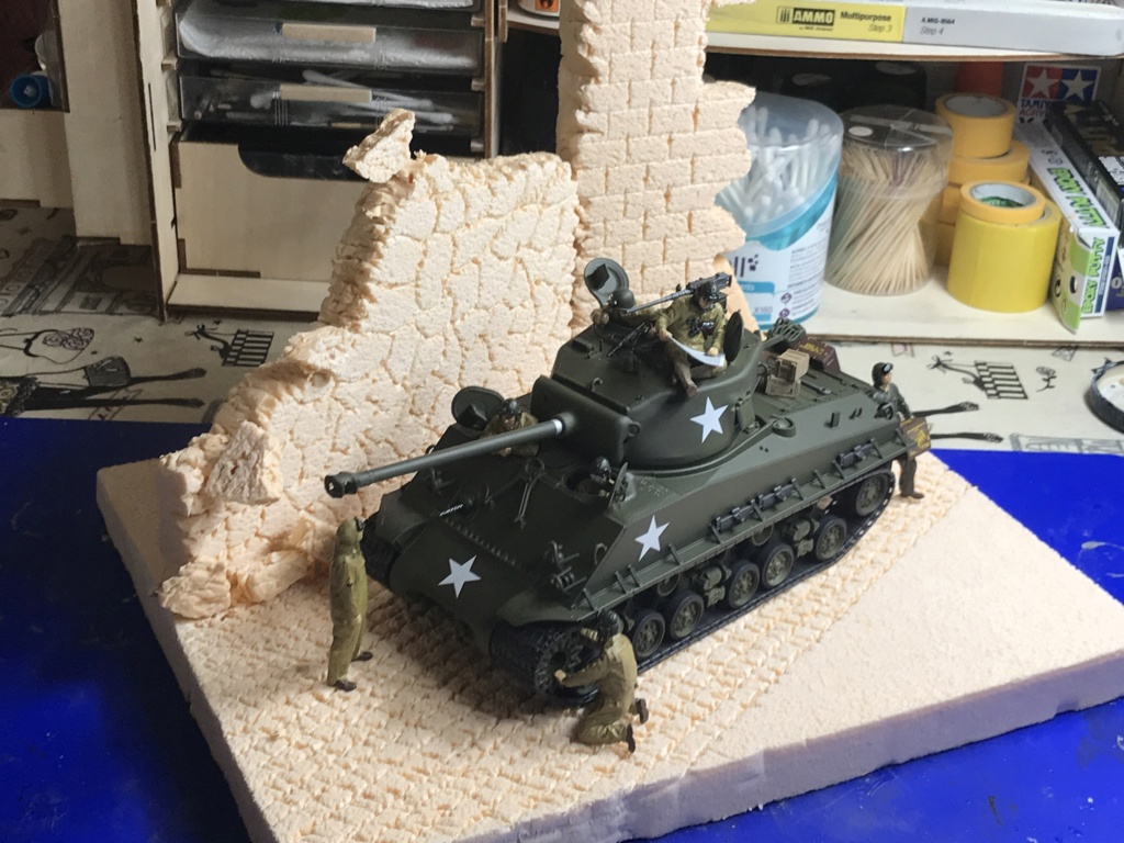 mon tout premier char : M4A3E8 Sherman   Easy Eight TAMIYA 1/35 - Page 5 4bd21310