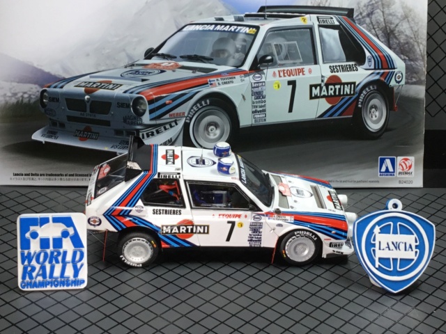  * 1/24    Lancia delta S4         Beemax Aoshima 601f1510