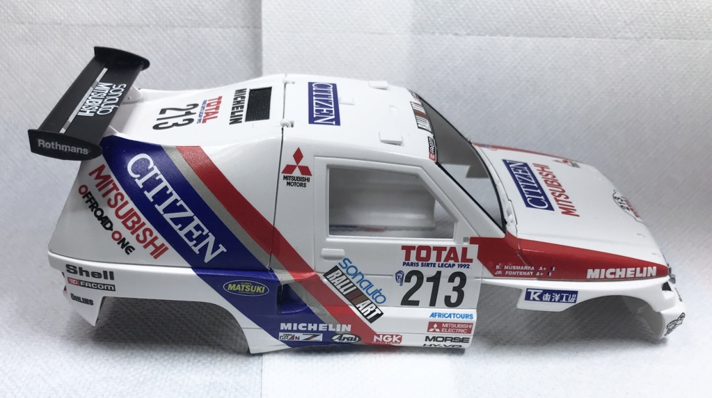 *1/24 Mitsubishi Pajero CITIZEN 1992 PARIS DAKAR 1992 TAMIYA - Page 4 65099c10